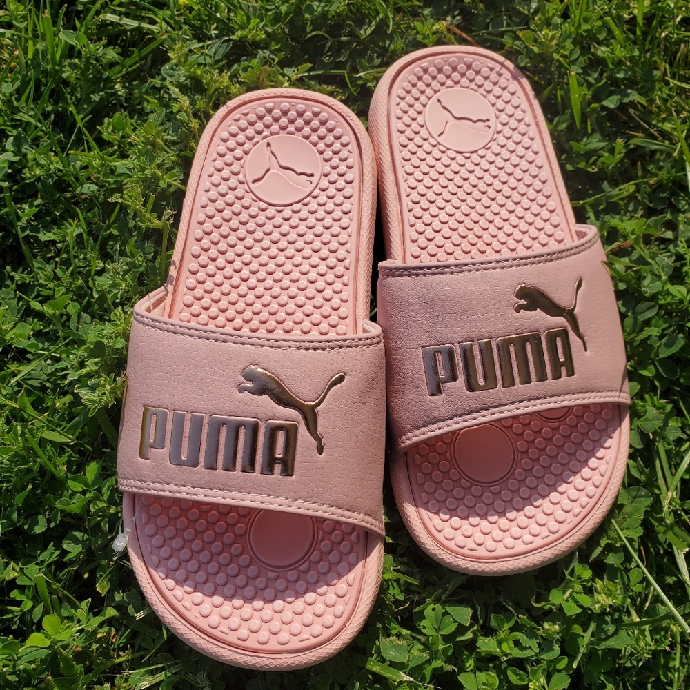 Puma Cool Cat Slides Sandals, Girl's Youth Size 3C